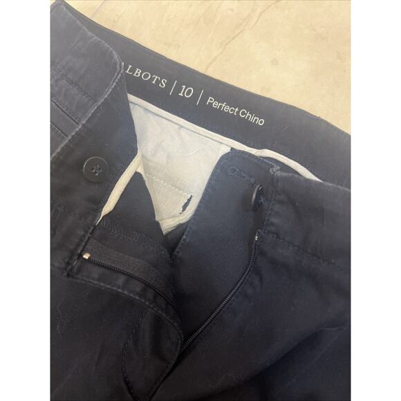 Talbots Size 10 10R The Perfect Chino Pants Navy Blue Pre-Owned0 - Picture 3 of 8